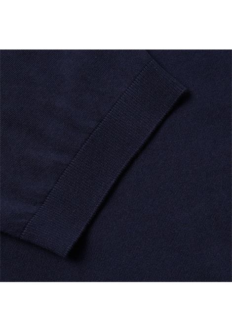 Maglia Puro Cotone Extrafine - Blu PAOLO PECORA | Maglieria | A009 F1006685